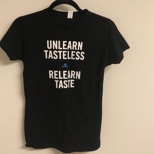 Tultex T-shirt Size M Color Black Blue White